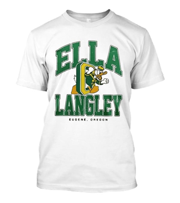 Ella Langley Oregon Ducks Eugene Collaboration T-Shirt