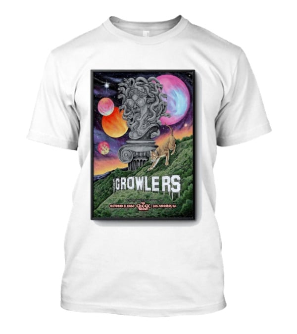 Los Growlers October 3 2026 Los Angeles Cosmic Event T-Shirt
