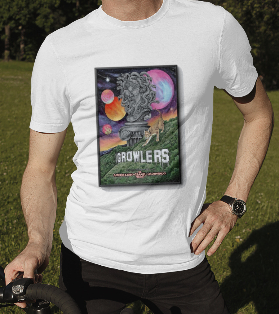 Los Growlers October 3 2026 Los Angeles Cosmic Event T-Shirt