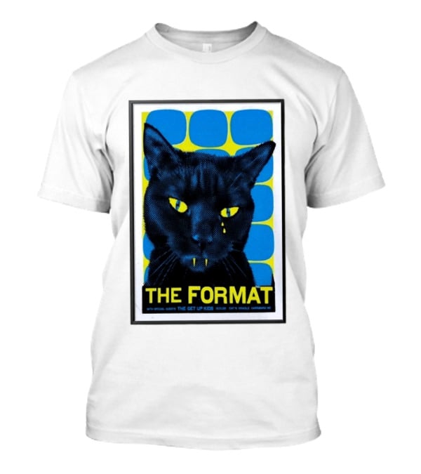 The Format With The Get Up Kids Cat's Cradle Carrboro NC 2026 Tour T-Shirt
