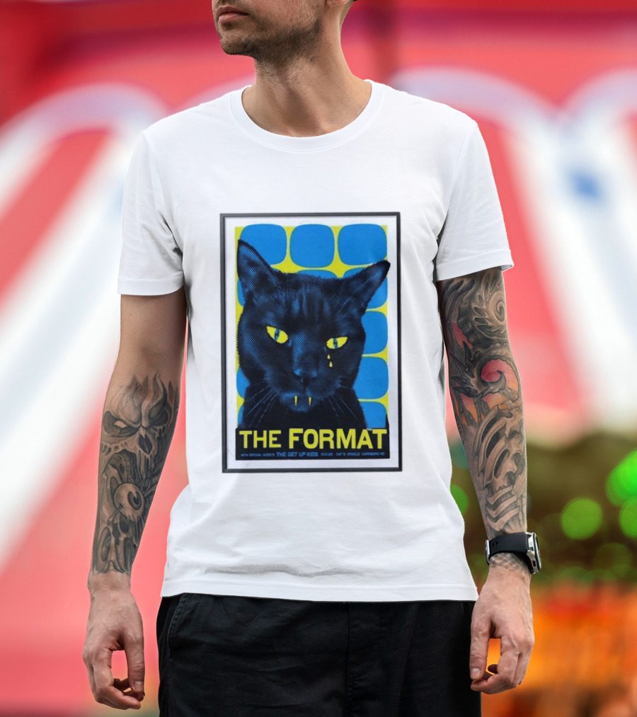 The Format With The Get Up Kids Cat's Cradle Carrboro NC 2026 Tour T-Shirt