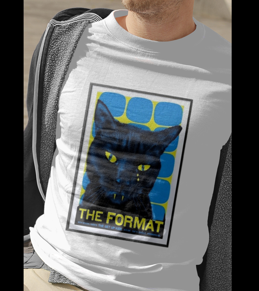 The Format With The Get Up Kids Cat's Cradle Carrboro NC 2026 Tour T-Shirt