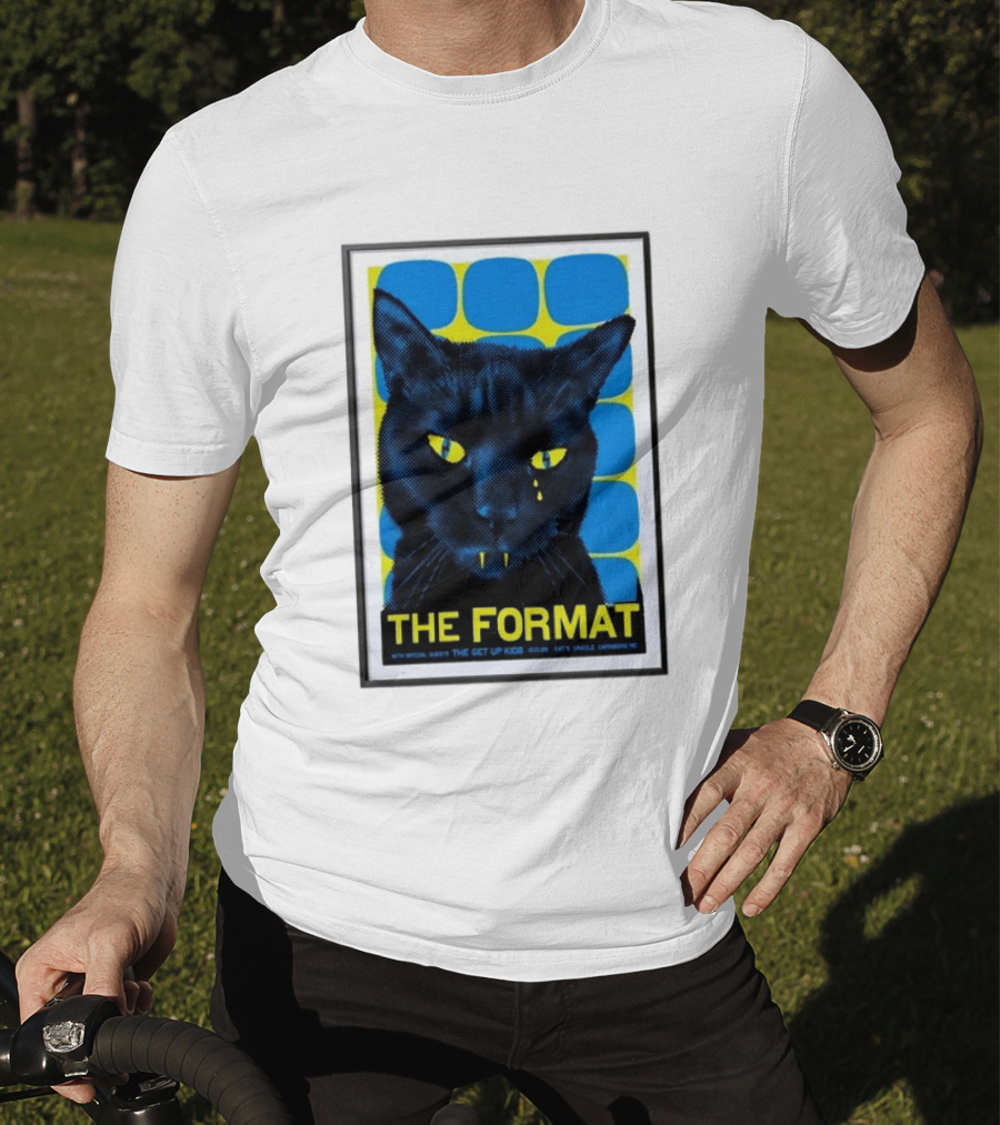 The Format With The Get Up Kids Cat's Cradle Carrboro NC 2026 Tour T-Shirt
