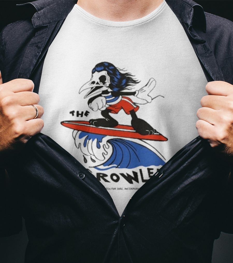 The Growlers Surfing Bird Character 2026 Tour Exclusive T-Shirt
