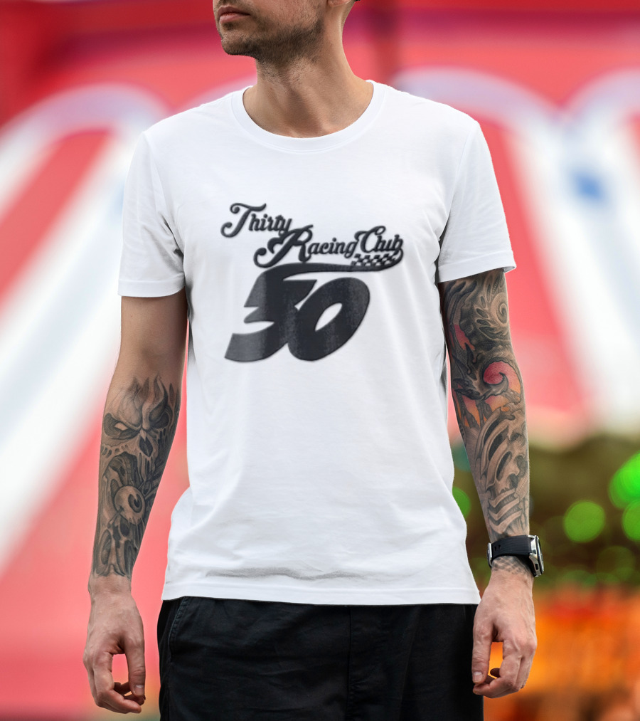 Thirty Racing Club 30 Script T-Shirt