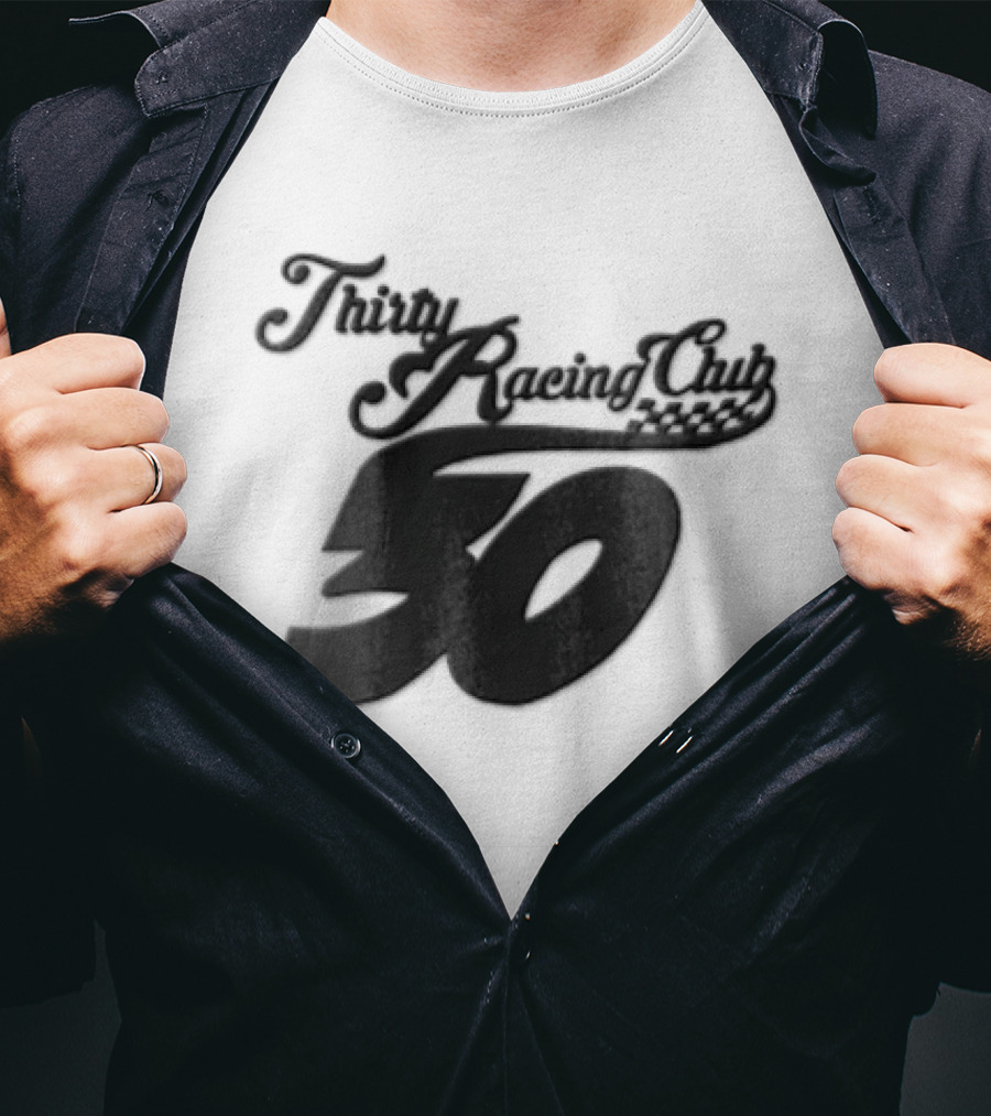 Thirty Racing Club 30 Script T-Shirt