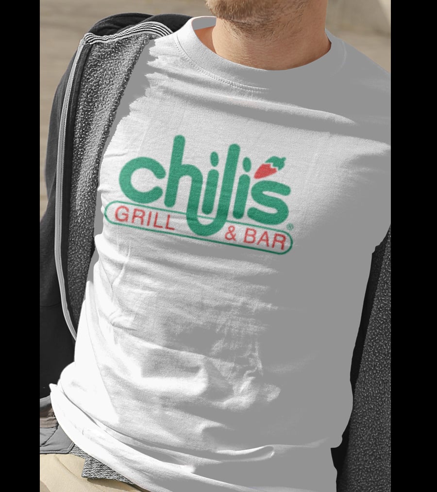 Welcome To Chili's Grill & Bar Varsity Jersey T-Shirt