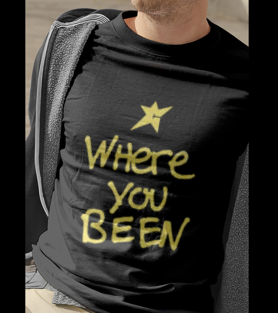 Carpetco Dinosaur Jr. Where You Been Black Star Yellow T-Shirt
