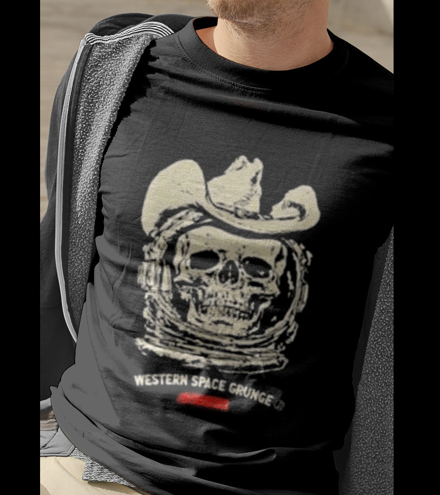 Dexter And The Moonrocks Skullboy Cowboy Hat T-Shirt
