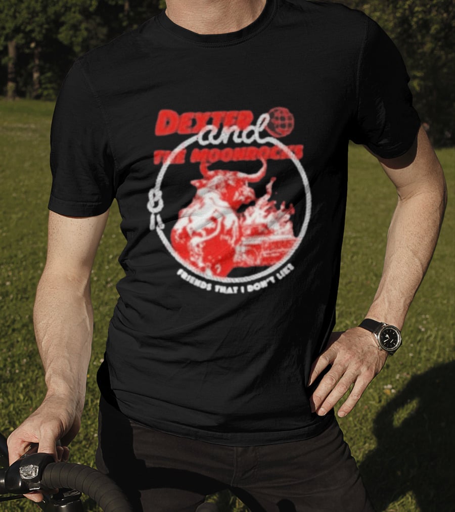Dexter And The Moonrocks Friends Don't Like Club Album Red Bull T-Shirt