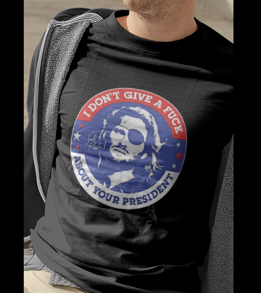 Escape From New York Snake Plissken I Don't Give A Fuck About Your President T-Shirt