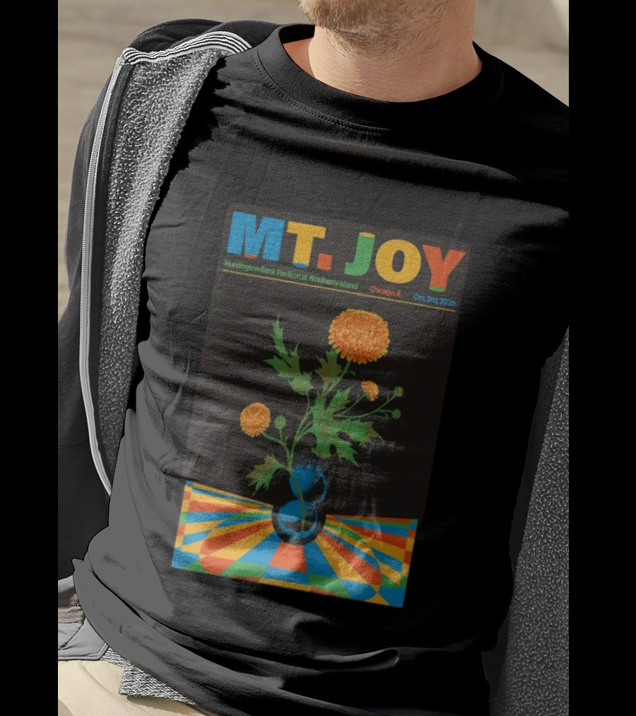 MT. JOY Huntington Bank Pavilion Northerly Island Chicago IL Oct 3 2026 Limited Edition T-Shirt