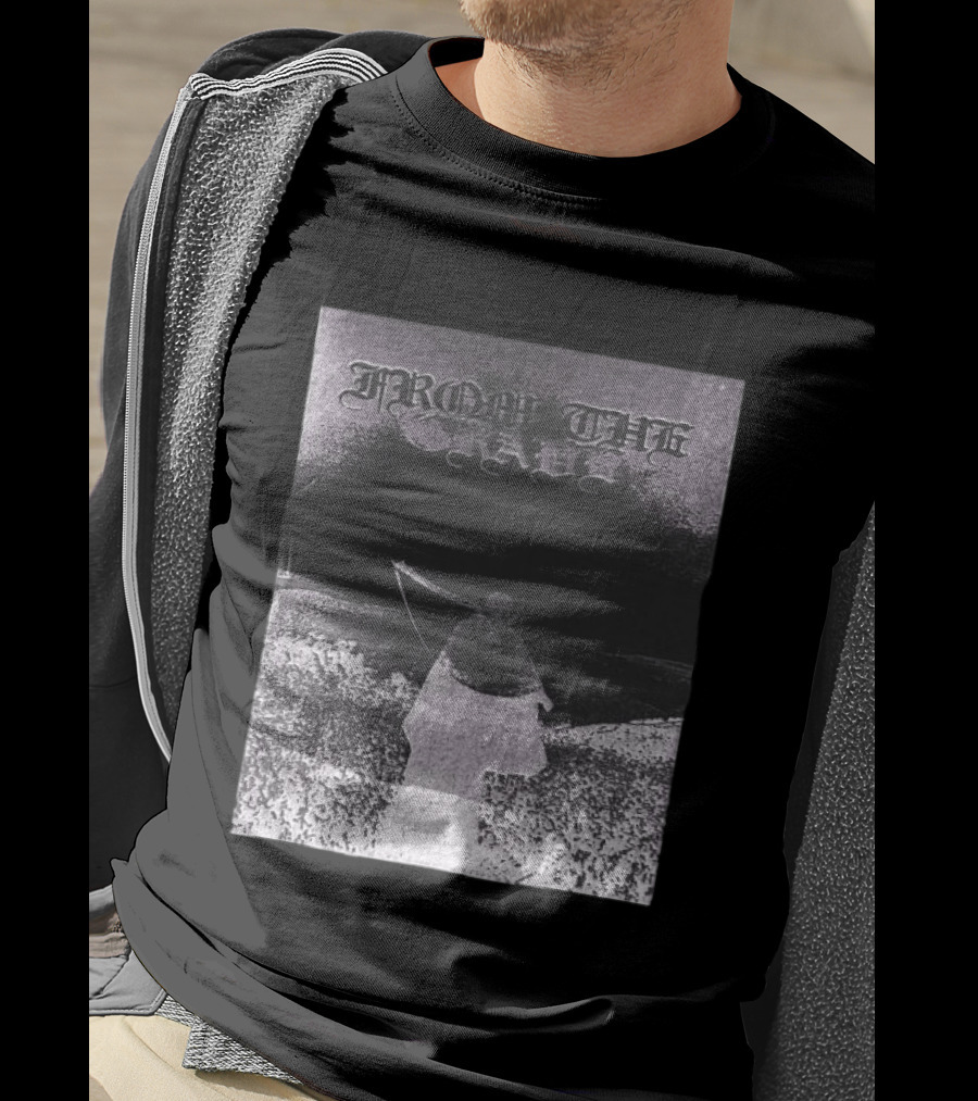 Farmer's Daughter Store From The Grave Longsleeve Gothic Reaper Scene T-Shirt