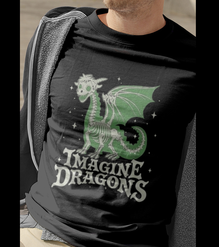 Imagine Dragons Skeleton Loomy Dragon T-Shirt