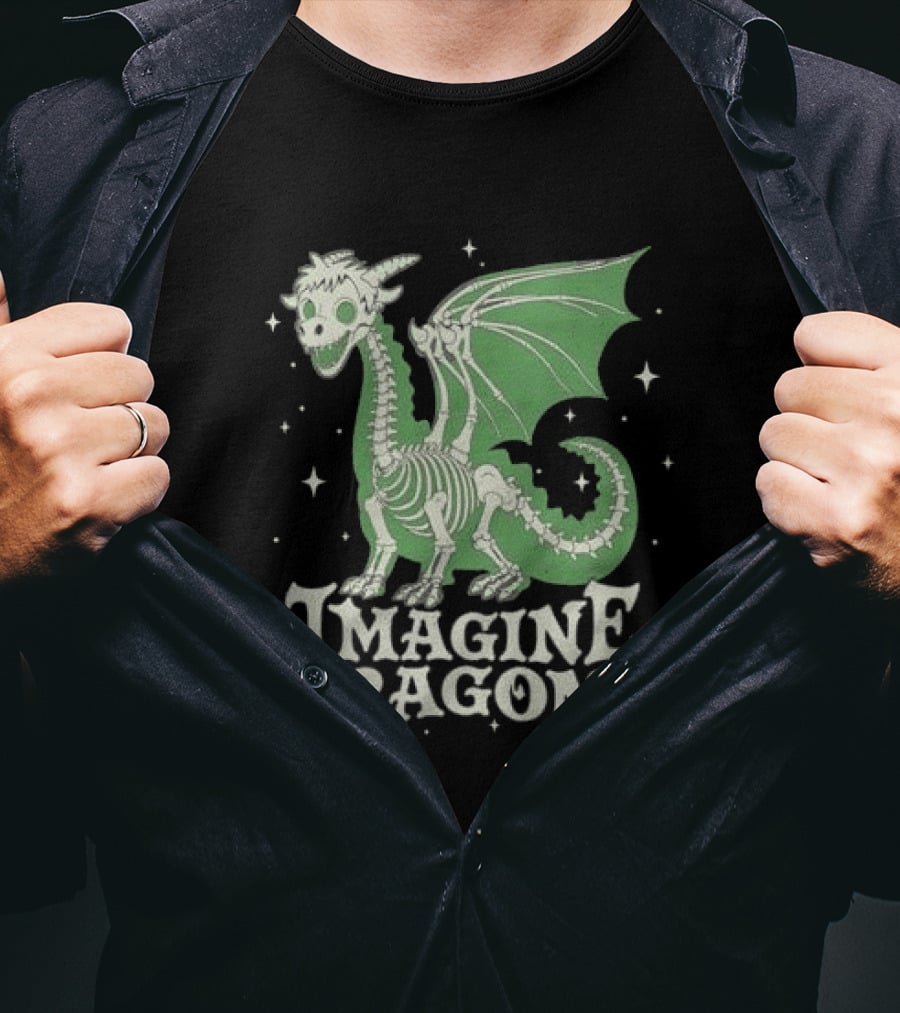 Imagine Dragons Skeleton Loomy Dragon T-Shirt