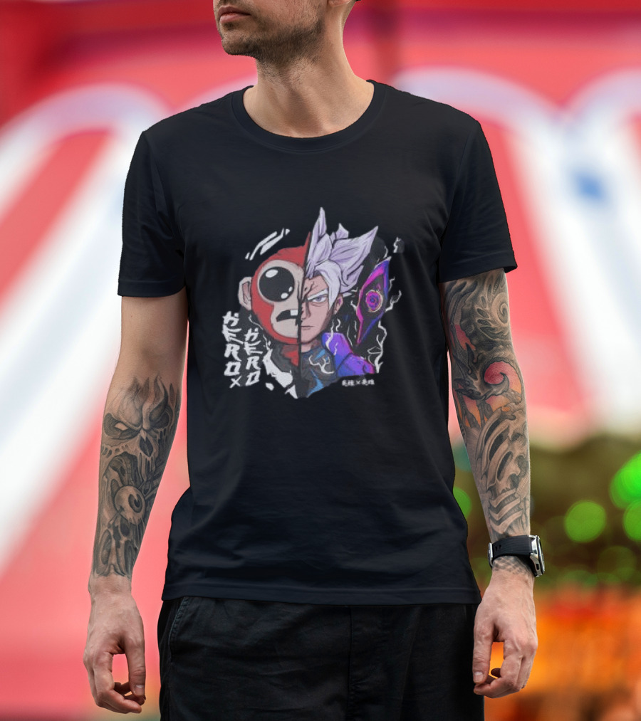 Neutor Store Superhero Fusion Hero X Hero Collection Japan Anime Manga T-Shirt