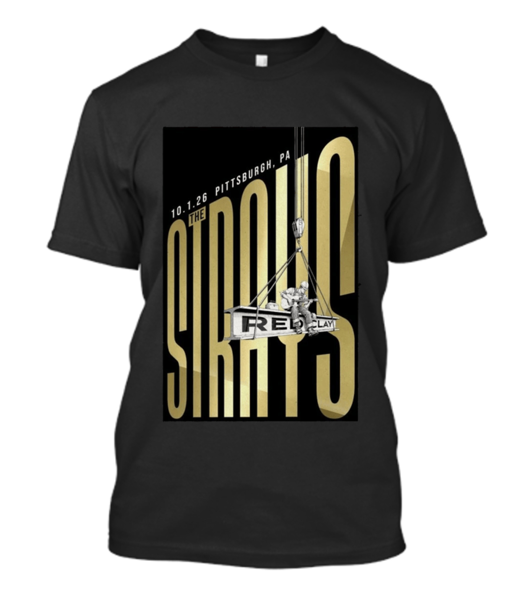10.1.26 Pittsburgh PA The Red Clay Strays T-Shirt