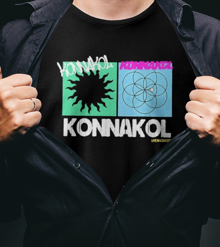 Zayn Malik The Konnakol Tour Santiago 2026 Santander Arena October 2 T-Shirt