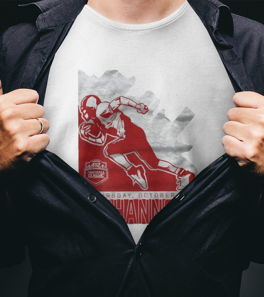 412 Football Classic Neshannock Thursday October 15 T-Shirt