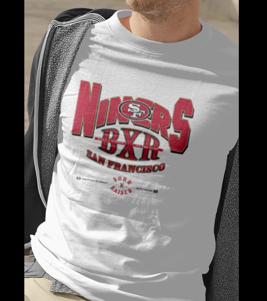 Born X Raised San Francisco 49ers Niners BXR Collaboration T-Shirt