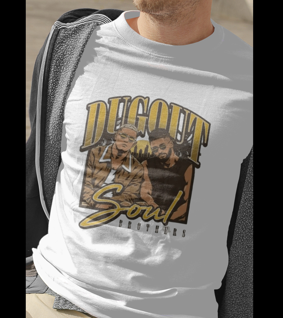 Dugout Soul Brothers Fernando Tatis Jr Manny Machado San Diego Padres T-Shirt