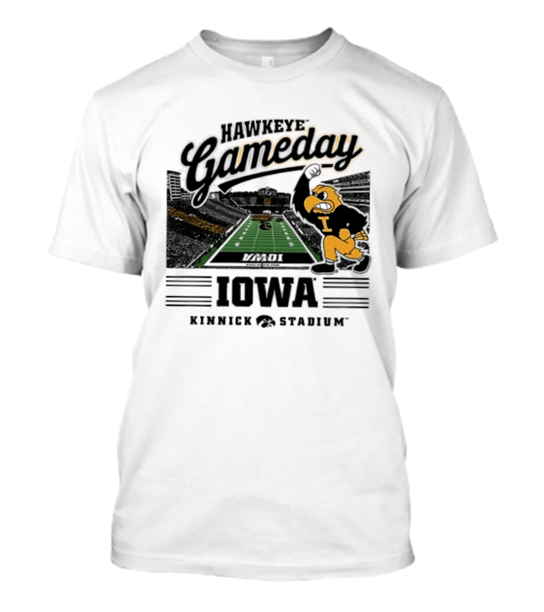Iowa Hawkeyes Vs Ohio State Buckeyes Gameday 2026 Kinnick Stadium T-Shirt