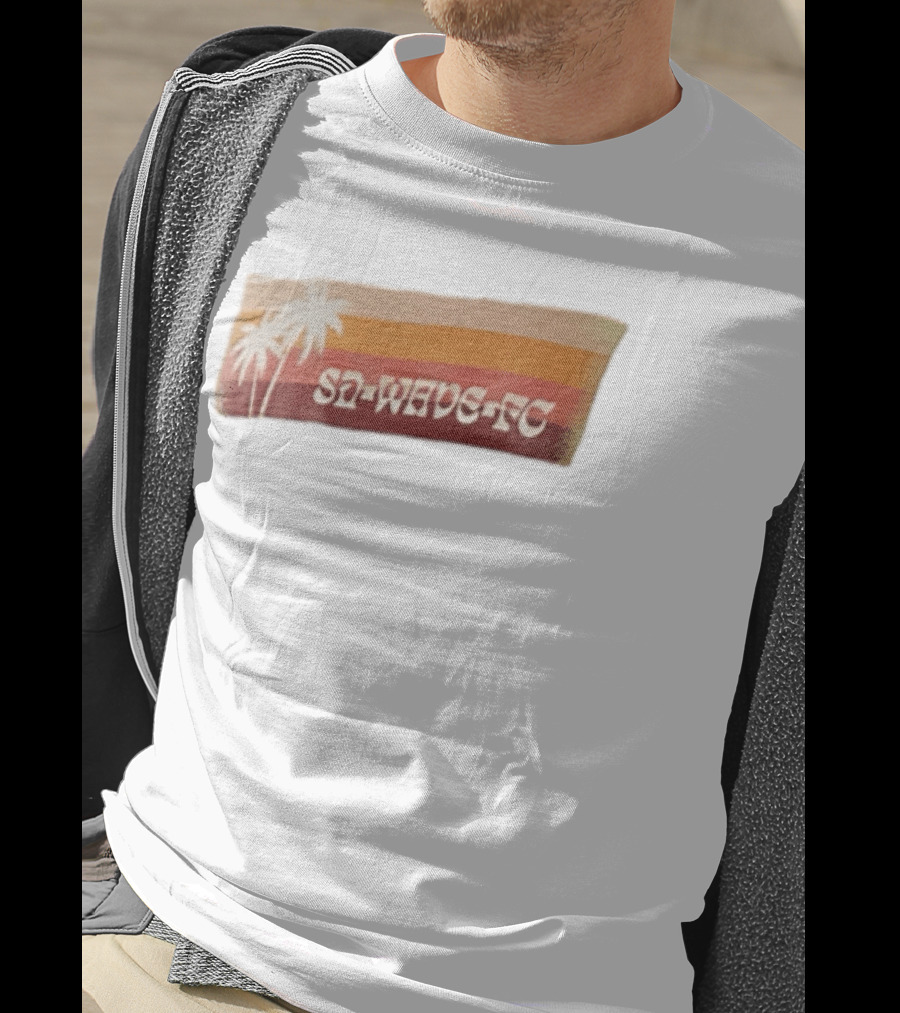 San Diego Wave FC Palm Trees Sunset SA Wave FC T-Shirt