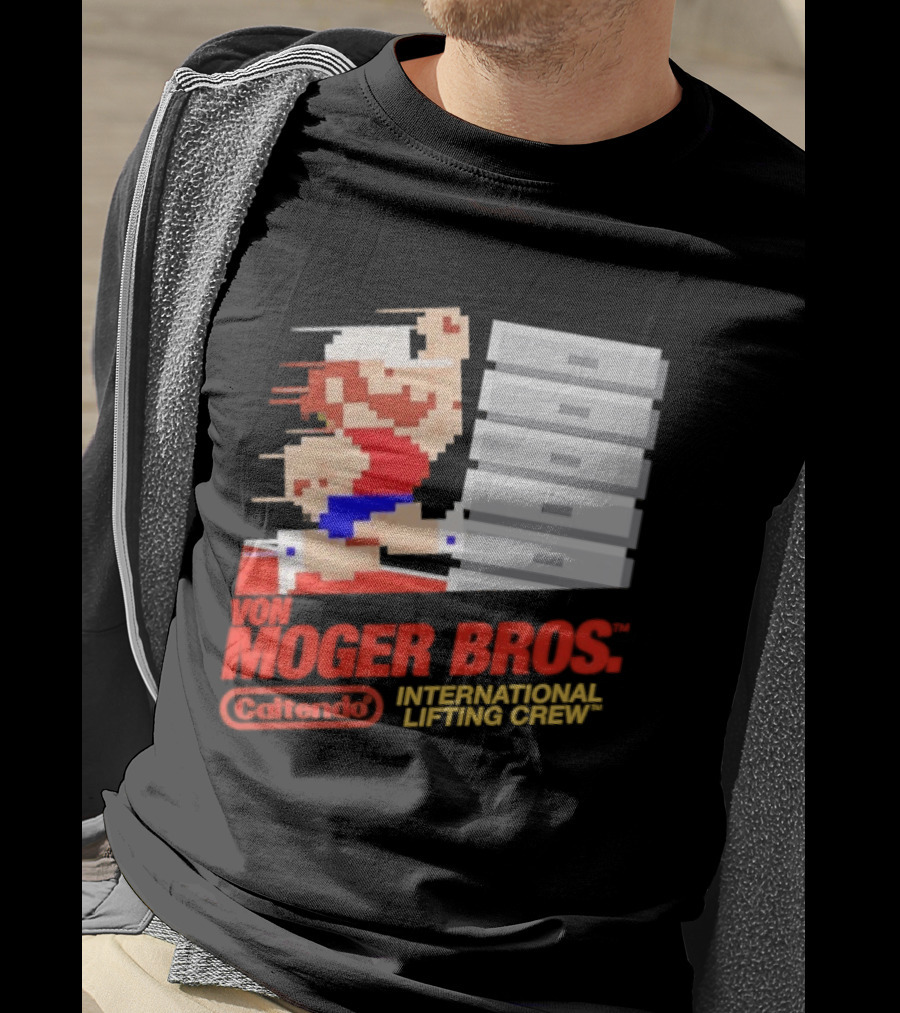 Calum Von Moger Bros Caltendo International Lifting Crew T-Shirt