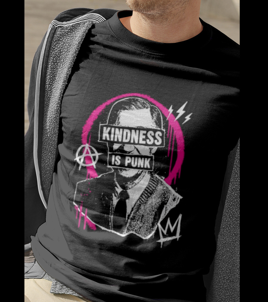 Fred Rogers Kindness Is Punk Anarchy T-Shirt