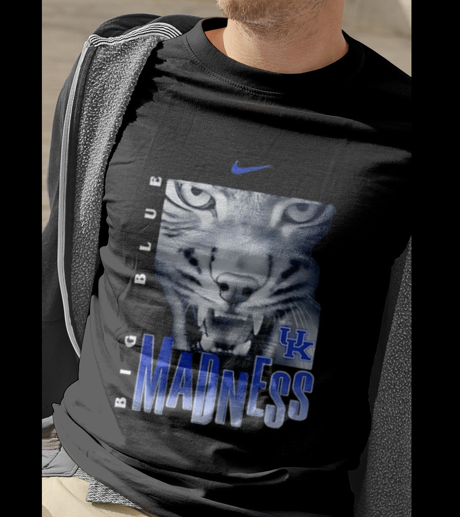 Kentucky Wildcats Big Blue Madness UK Nike Big Head T-Shirt