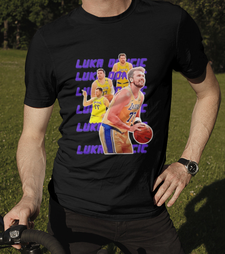 Luka Doncic Los Angeles Lakers 2026 Basketball Player 77 T-Shirt