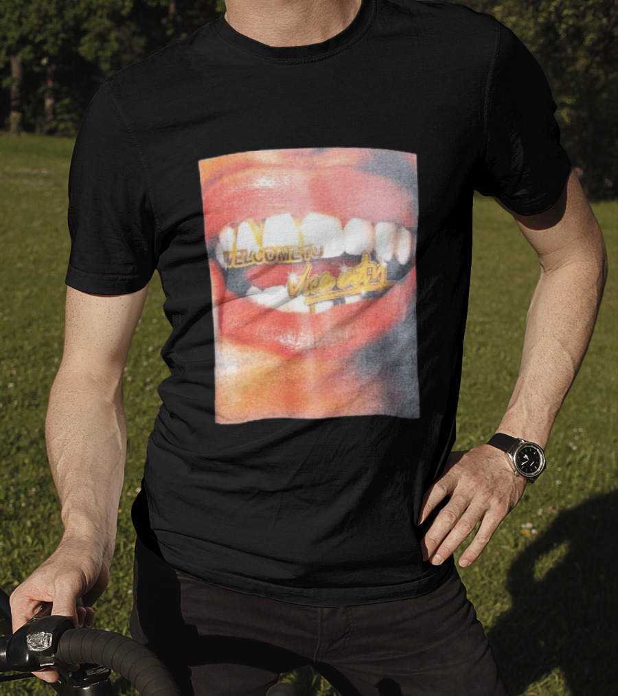 Miami Heat Store Court Culture Vice City Welcome Grill Oversized T-Shirt
