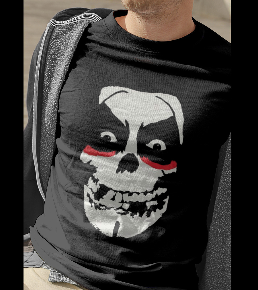 Middle Of Beyond Store Misfitshausen Misfits X Danhausen Fiend Skull T-Shirt