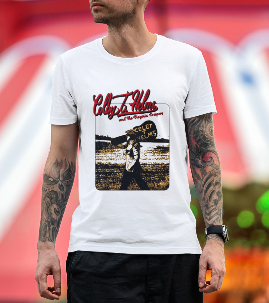 Colby Helms And The Virginia Creepers Travelin' Man Acoustic Journey T-Shirt
