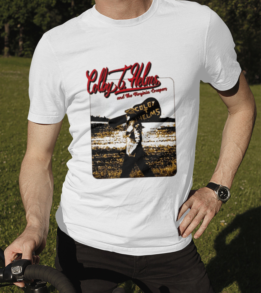 Colby Helms And The Virginia Creepers Travelin' Man Acoustic Journey T-Shirt