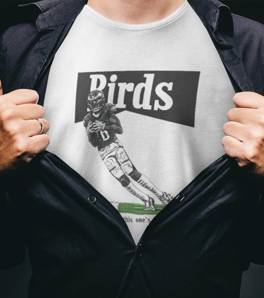Philadelphia Eagles Birds Find A New Slant This One's A Winner Toe Drag Swag T-Shirt