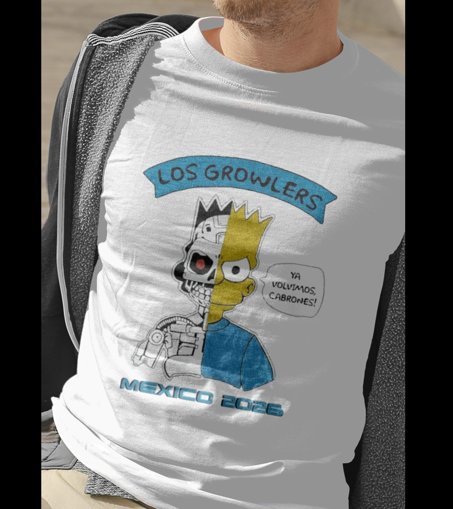 Los Growlers Mexico 2023 Ya Volvimos Cabrones T-Shirt