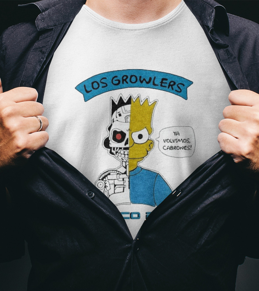 Los Growlers Mexico 2023 Ya Volvimos Cabrones T-Shirt