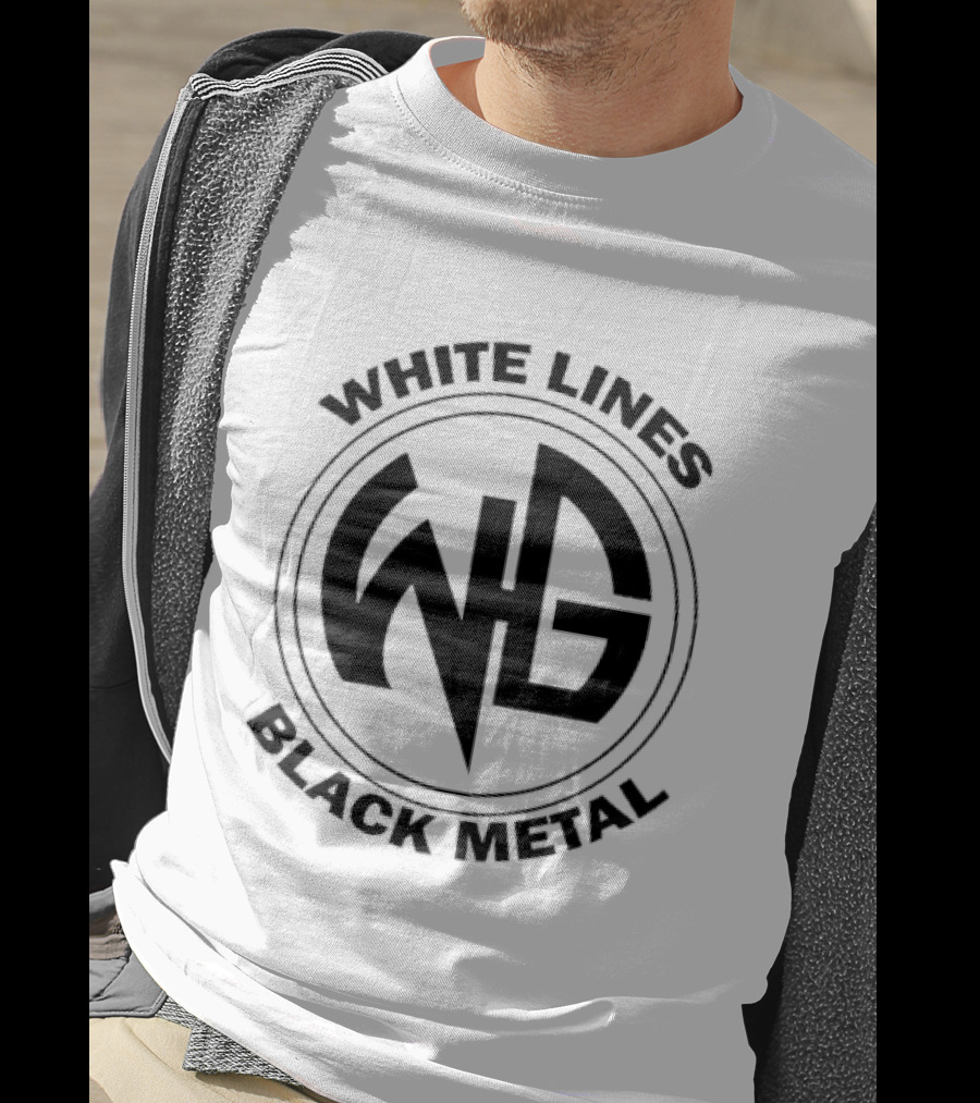 White Lines WG Black Metal T-Shirt