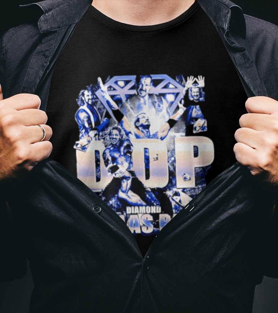 Diamond Dallas Page DDP Self High Five Retro Wrestling T-Shirt