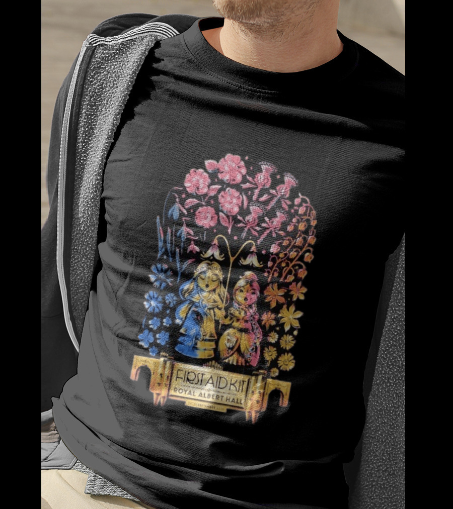 First Aid Kit September 29 30 2026 Royal Albert Hall London UK Floral T-Shirt