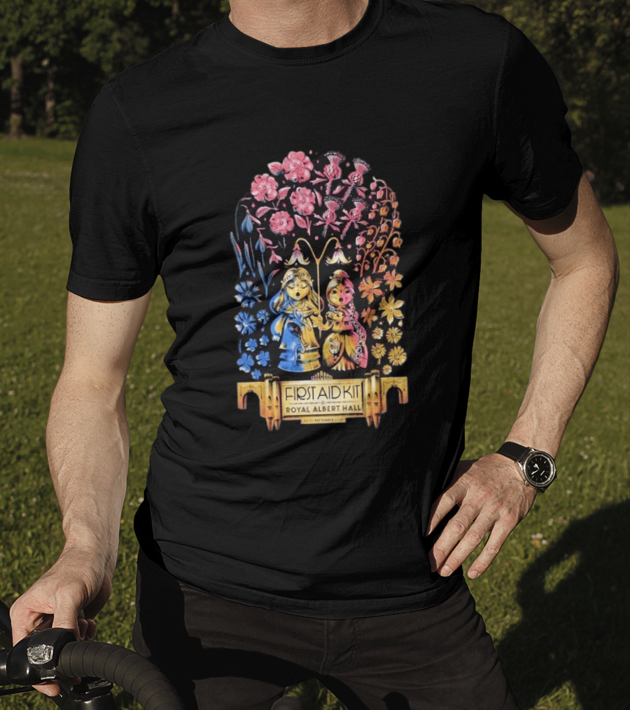 First Aid Kit September 29 30 2026 Royal Albert Hall London UK Floral T-Shirt