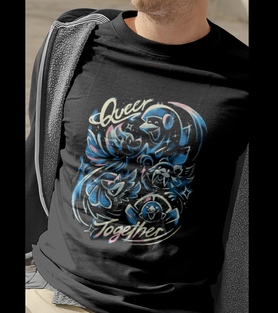 Games Done Quick Queer Together Celestial Fantasy T-Shirt