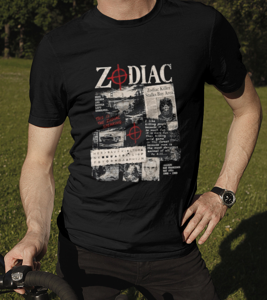 Zodiac Killer This Is The Zodiac Speaking Cipher San Francisco Bay Area T-Shirt