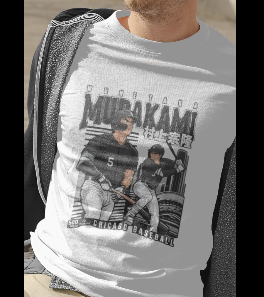 Munetaka Murakami 5 Chicago Baseball Anime T-Shirt