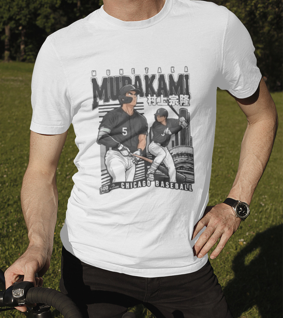 Munetaka Murakami 5 Chicago Baseball Anime T-Shirt
