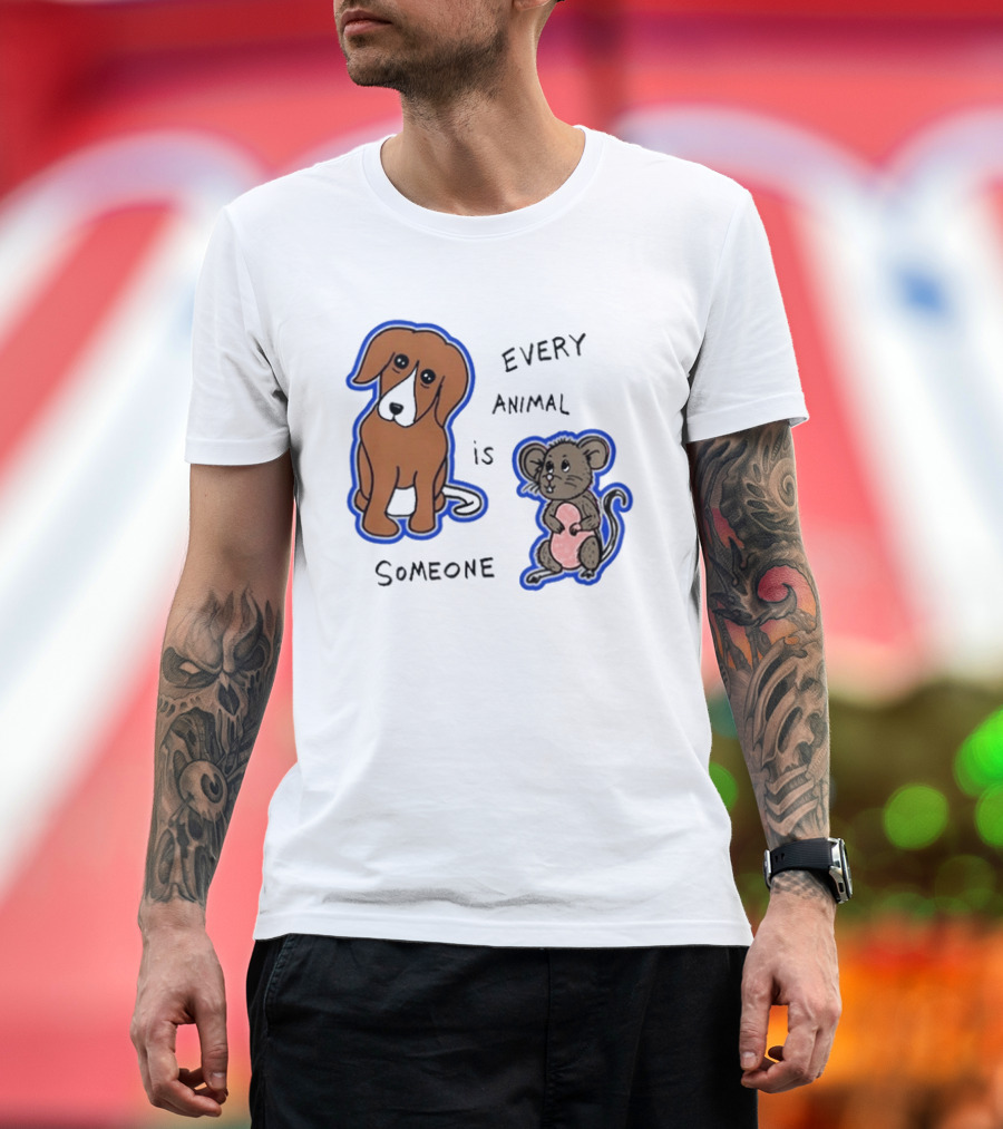 Nick Cave X PETA Every Animal Is Someone Dog Mouse 2026 T-Shirt
