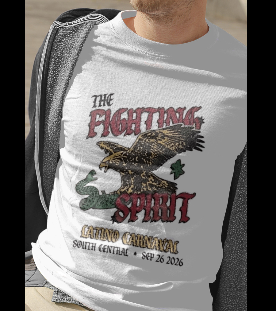 The Fighting Spirit Latino Carnaval Soiree Central Sep 26 2026 T-Shirt