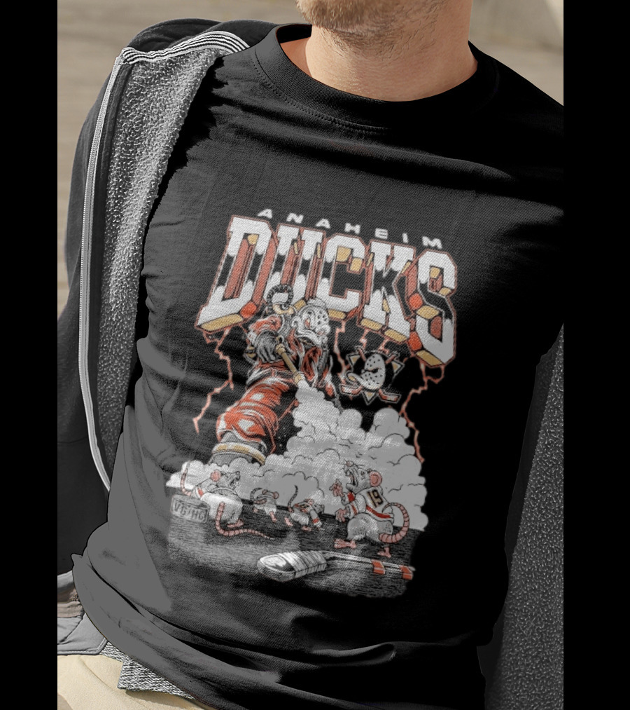 Anaheim Ducks Erase The Rat Florida Panthers Hockey Battle T-Shirt