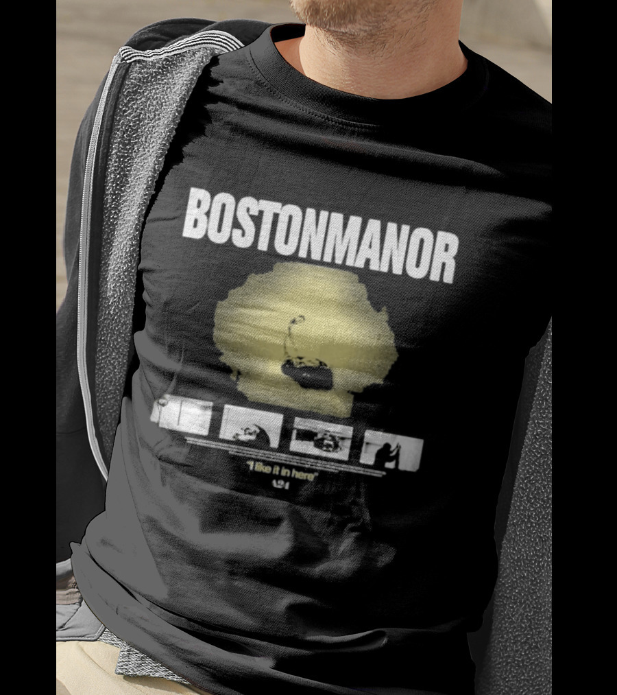 Boston Manor Backrooms 'Like A Hero' 429 Vintage Album T-Shirt